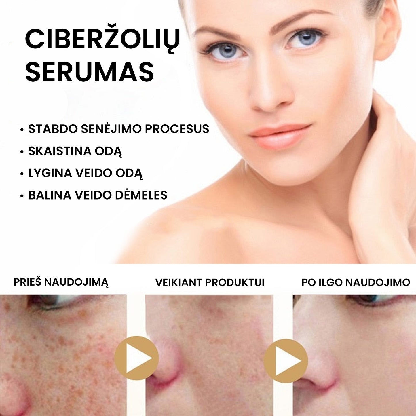 TurmaX™ ciberžolių veido serumas